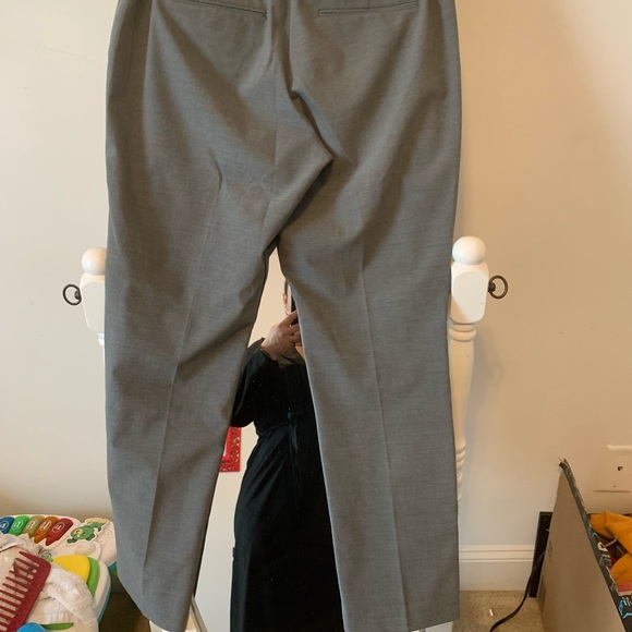 Grey Curvy Ann Taylor slacks - Picture 2 of 4